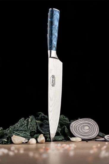 7-piece Rockingham Forge Sunrise knife set, Sapphire - Grunwerg
