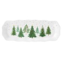 Piatto da portata in porcellana, 37 × 14 cm, "Festive TREES" - Nuova R