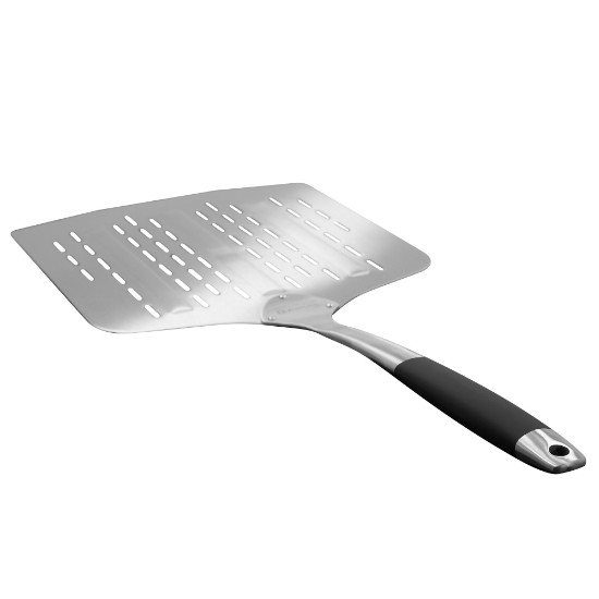 Perforated pizza paddle,66 × 30 cm, stainless steel - Zokura