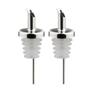 Set of 2 free flow bottle pourer spouts, for oil and vinegar - Westmark