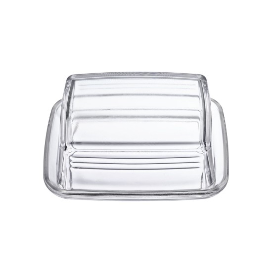 Butter dish, made of glass, 14.3 x 11.8 cm - Westmark