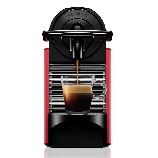 Ekspres do espresso, 1260W, „Pixie”, czerwony - Nespresso