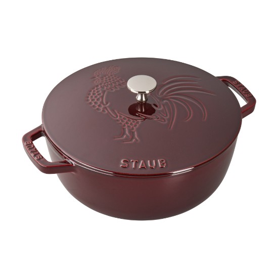 Cast iron saucepan, 24cm/3.6L, "Essential", Grenadine - Staub