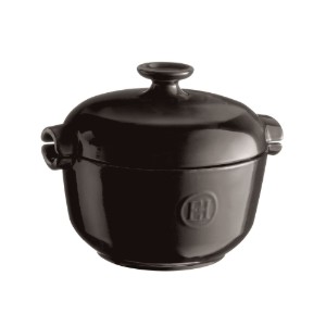 Pentola per riso, ceramica, 25,5 cm/2,5 L, Charcoal - Emile Henry