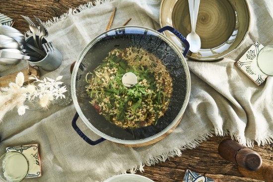 Pánev wok, litina, 30cm, Dark Blue - Staub