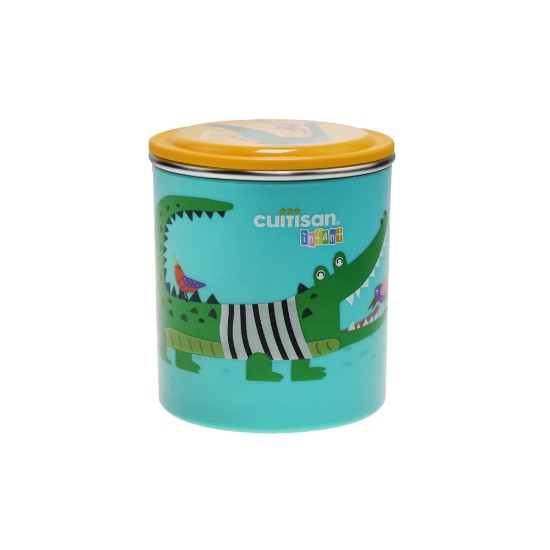 Caneca em aço inox, 300 ml, azul, "Infant" - Cuitisan