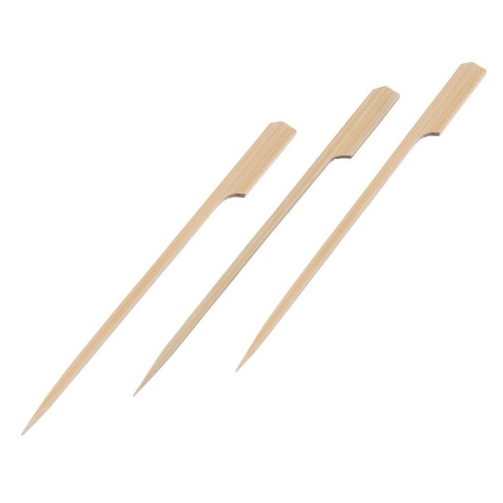 Set mit 70 Spießstangen, 15 cm, Holz - Westmark