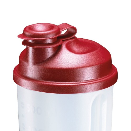 Shaker, 500 ml, 'Mixery', Rouge - Westmark