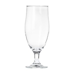 6-piece beer glass set, made of glass, 515ml, "Volterra" - Borgonovo