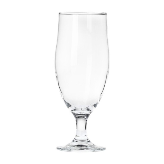 6-delt ølglassæt, lavet af glas, 515ml, "Volterra" - Borgonovo