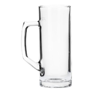 Халба за бира, стъклена, 630 мл, "Reno" - Borgonovo