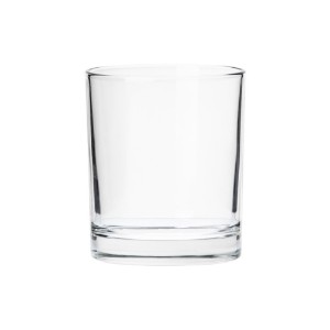 Set of 3 drinking glasses, made from glass, Indro - Borgonovo