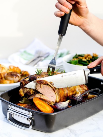 Roasting pan, steel, 40 x 28 cm - Kitchen Craft