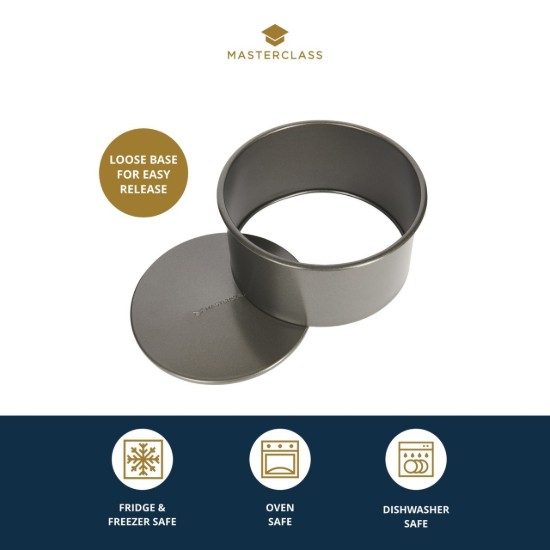 Backform, Stahl, 18 cm - Kitchen Craft