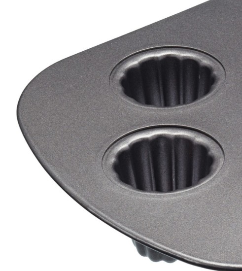 Cepšanas forma kēksiņiem/Bordo vīna kannām, 32,5 x 22 cm, tērauda - MasterClass