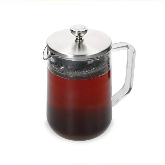 Infuser teapot, borosilicate glass, 1.1L - La Cafetière