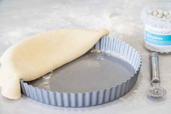 Bakeform for terter, 24,5 cm, stål - laget av Kitchen Craft