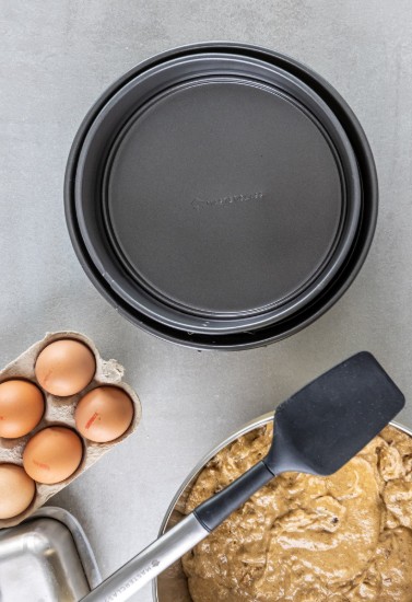 Set 2 okroglih pekačev za torte, jeklo - Kitchen Craft