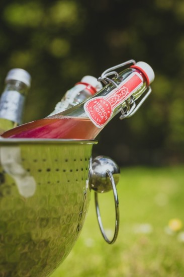 Seau à glace en acier inoxydable avec poignées - BarCraft