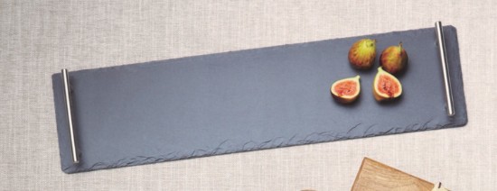 Servírovací tanier na predjedlo, 60 cm, bridlica, "Artesa" - Kitchen Craft