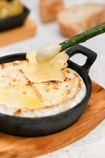 Taġen żgħir tal-qali, ħadid fondut, 12 ċm, bi stand tal-injam - Artesa