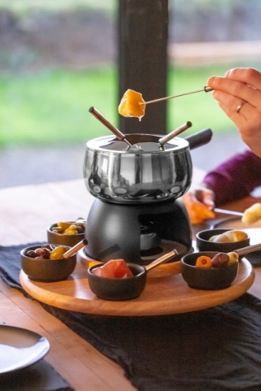 24dílná sada na fondue, nerezová ocel, "Artesa" - Kitchen Craft