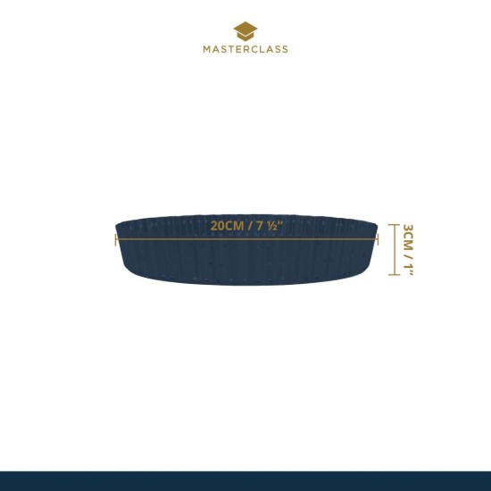 Moule à tarte perforé en acier 20 cm - Kitchen Craft