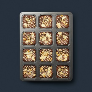 Bakplaat, 12 vormen, 34 x 26 cm, gemaakt van staal - door Kitchen Craft