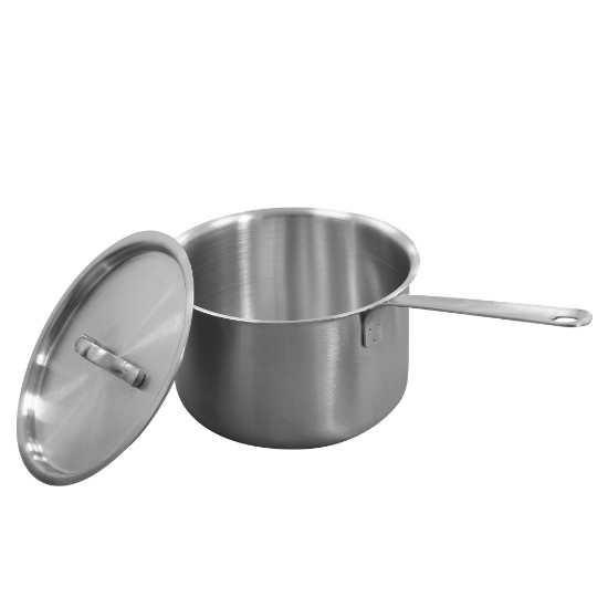 Mini-saucepan with lid, stainless steel, 10cm/0.41L, "Commichef" - Grunwerg