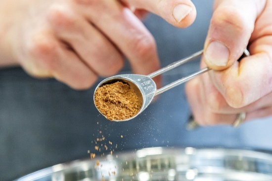 Conjunto de 4 colheres de sopa para medir ingredientes, aço inoxidável - por Kitchen Craft