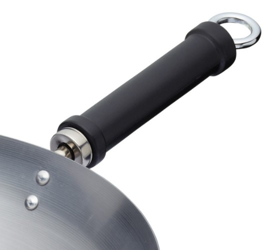 Padella wok, acciaio al carbonio, 30 cm – Kitchen Craft