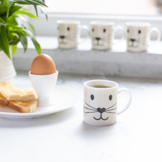 "Cat face" espresso mug, 80 ml - Kitchen Craft