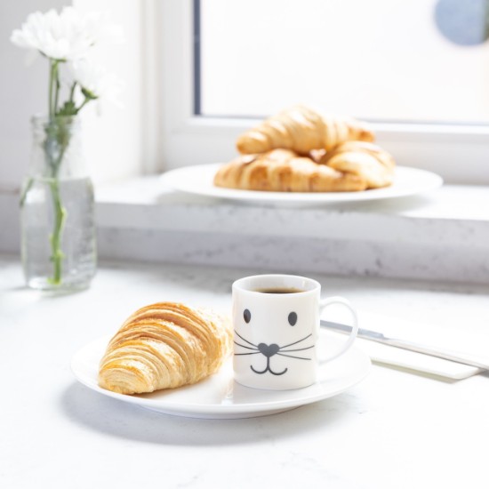 "Cat face" espresso mug, 80 ml - Kitchen Craft