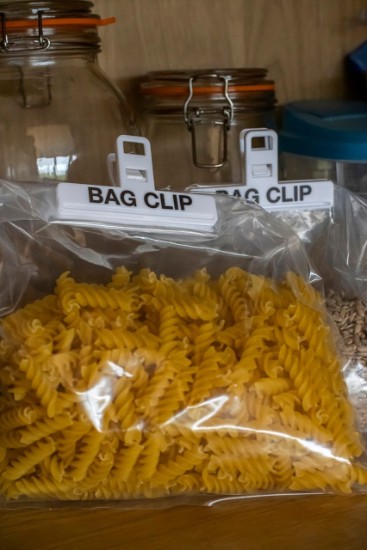 2-piece bag clip set, 9 cm, plastic - Kitchen Craft