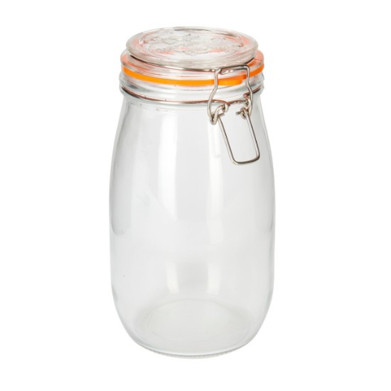 Jar, 1500 ml, déanta as gloine - ag Kitchen Craft