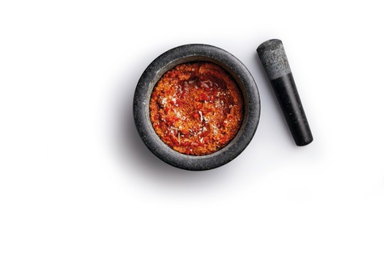 Skiedinys ir grūstuvas, marmuras, 13 cm - Kitchen Craft