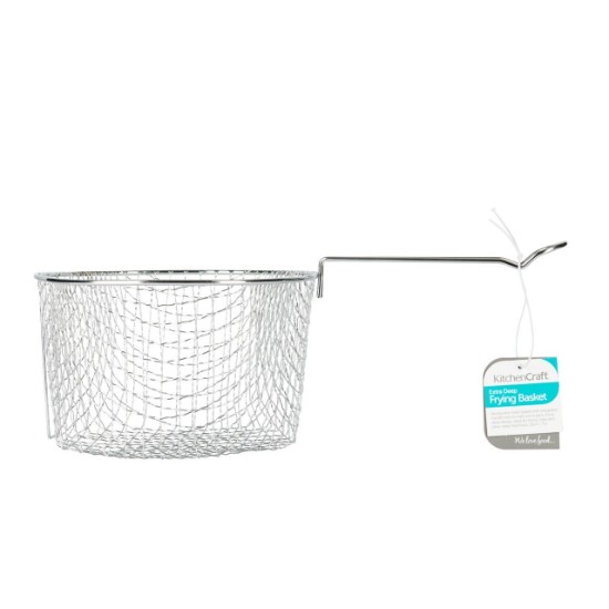 Deep frying basket, stainless steel, 20 cm - Kitchen Craft