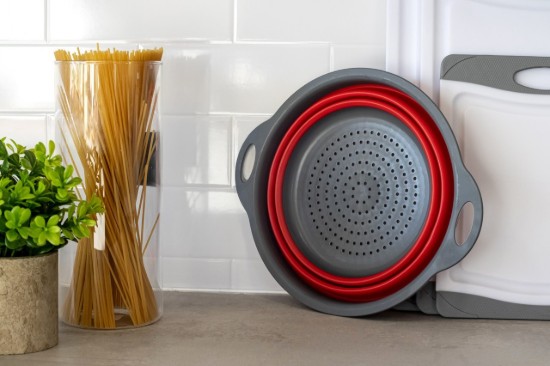 Strecuratoare pliabila, 24cm, Rosu - Colourworks