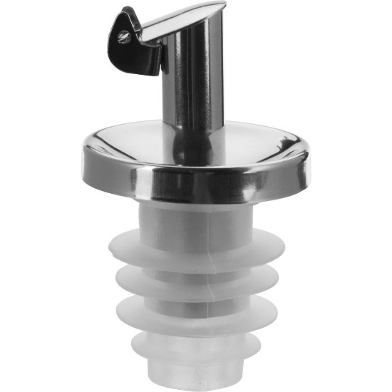 Tapón tipo pipeta con tapa, para vinagre, acero inoxidable/silicona - Westmark