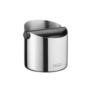 Coffee grounds container, stainless steel - DeLonghi
