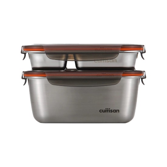 Set of 2 stainless steel containers and insulating "To Go" bag - Cuitisan