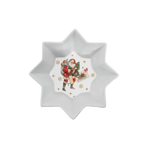 "Vintage Christmas" porcelain bowl, Ø 20 cm - Nuova R2S