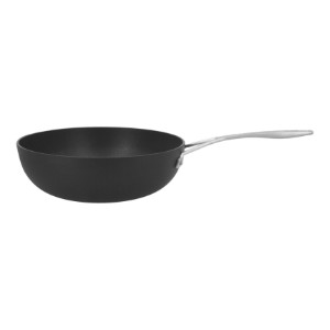 3-ply wok pan, aluminum, 28cm, "Alu Industry Duraslide" - Demeyere