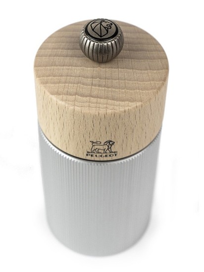 Pepper grinder, 18 cm, "Line" Aluminium - Peugeot