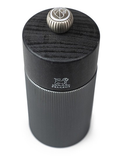 Salt grinder, 18 cm, "Line", Carbone - Peugeot