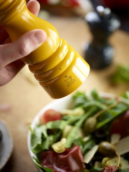Pepper grinder, 18 cm, "Paris u'Select", Saffron Yellow - Peugeot