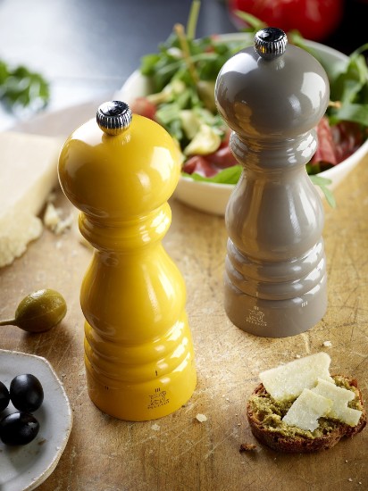 Pepper grinder, 18 cm, "Paris u'Select", Taupe Grey - Peugeot