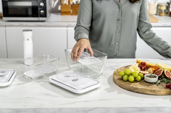 2-делни сет носача за стаклене посуде за храну, М/Л, "FRESH & SAVE" - Zwilling