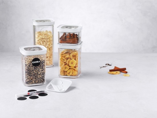Set de conteneurs de stockage, 6 pièces, avec accessoires, plastique, "Cube" - Zwilling