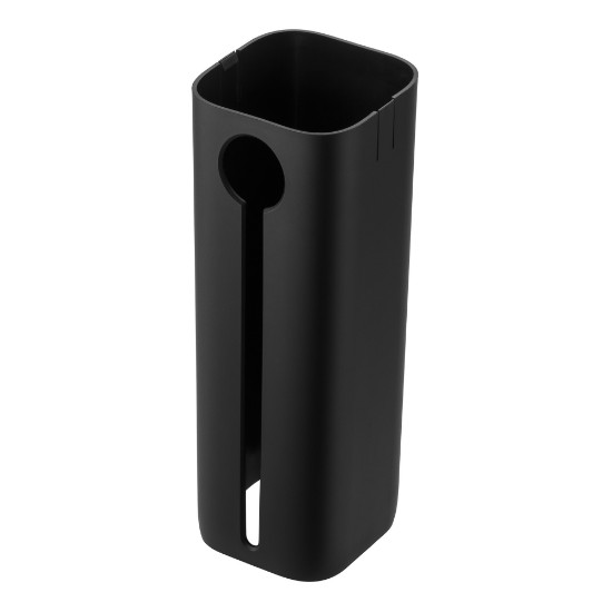 Gıda saklama kapları için plastik kılıf, 10,4 × 10,4 × 28 cm, siyah, "Cube" - Zwilling